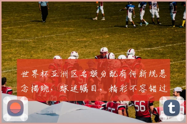 世界杯亚洲区名额分配有何新规悬念揭晓，球迷瞩目，精彩不容错过，两个名额引热议。
