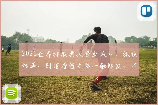 2026世界杯股票投资新风口，抓住机遇，财富增值之路一触即发，不容错过